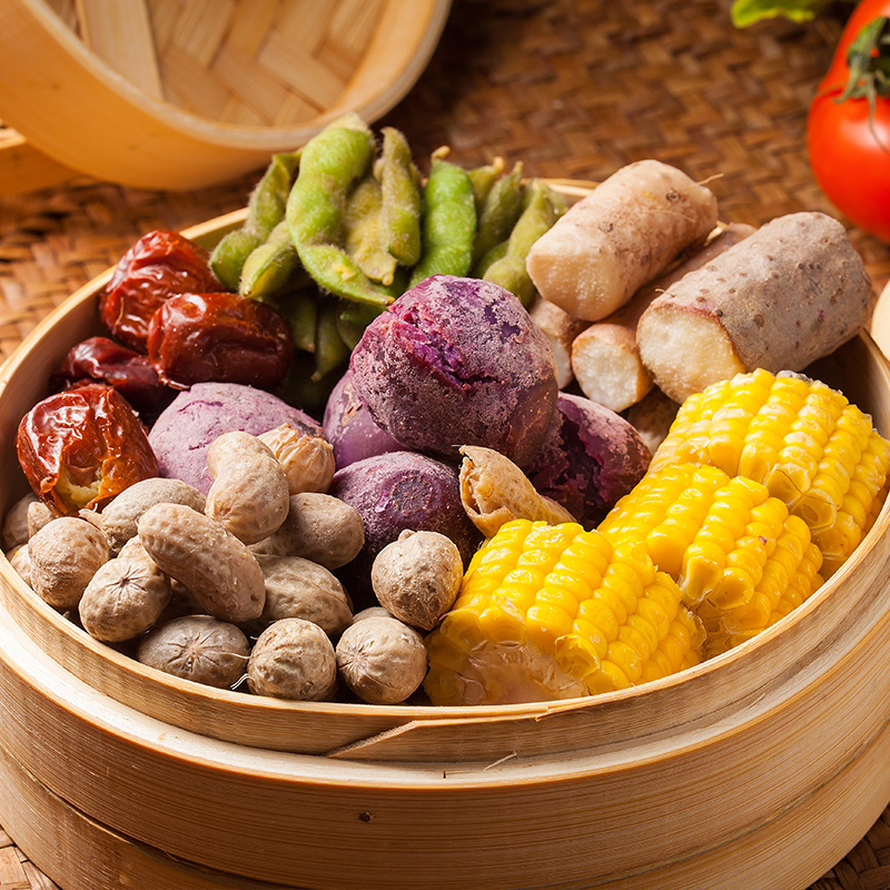 五谷丰登750g农家杂粮酒店饭店酒席特色半成品蔬素杂粮组合