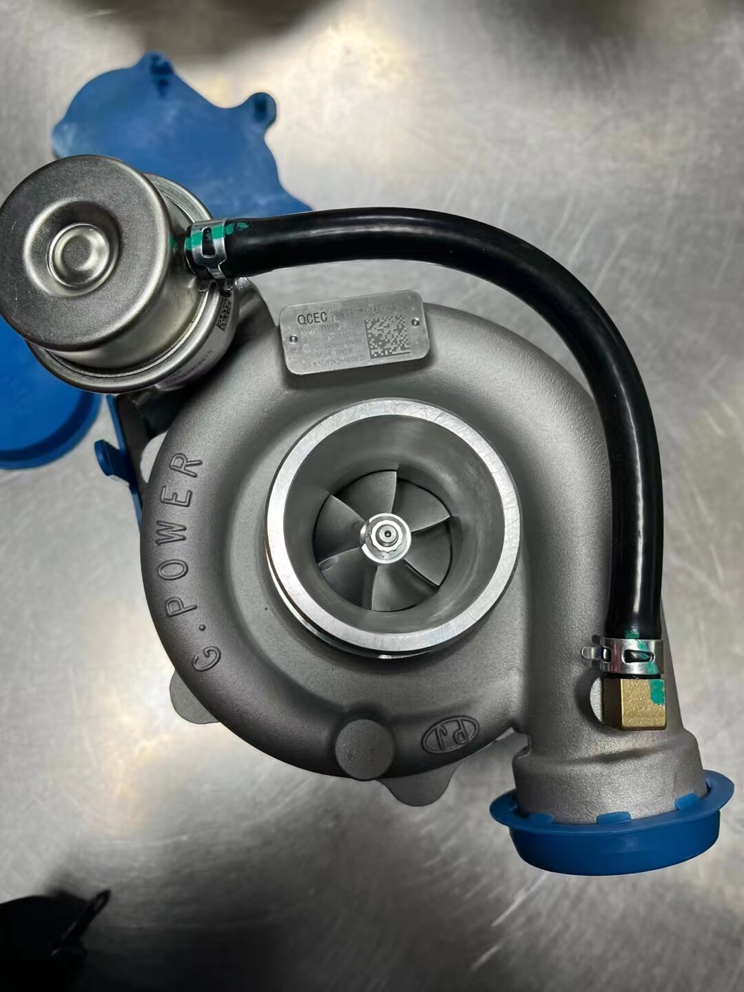 适用天力hp55涡轮增压器农机全柴4c5发动机原装增压器