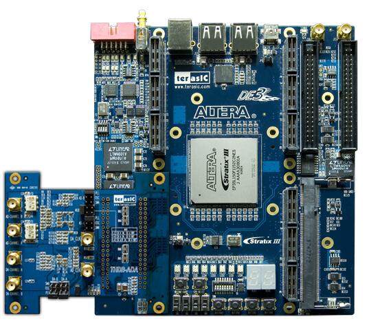 adda模块hsmc子卡thdbada高速数据采集de2115de0nano开发板