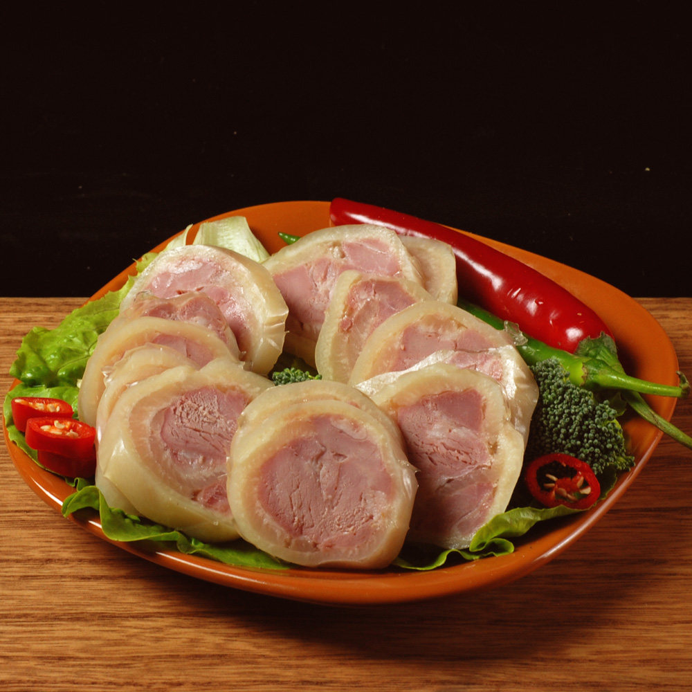 涟水水晶肉皮捆蹄淮安特产后腿瘦肉酒店冷盘猪肉类