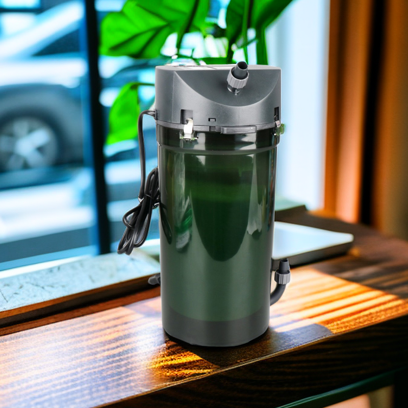 鱼缸过滤器伊罕过滤德国eheim600动力前置滤筒外置过滤设备