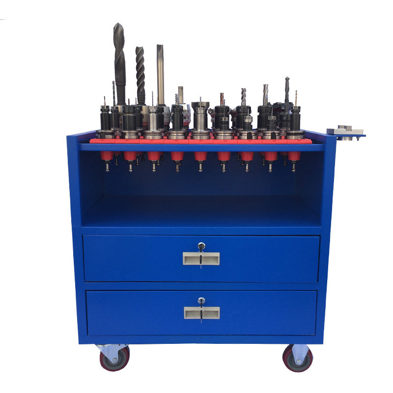 刀具cnc加工中心数控bt40bt30刀柄bt50工具车架工具柜
