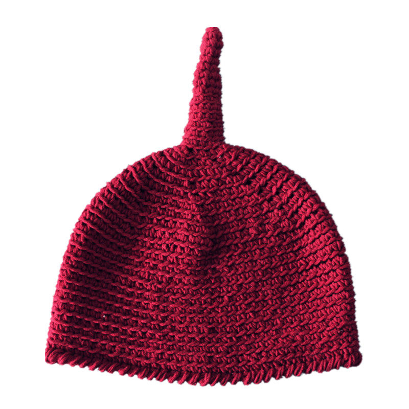 冬手工帽保暖尖尖包头帽尖顶帽子新疆棉土豆夫人原创尖尖帽子