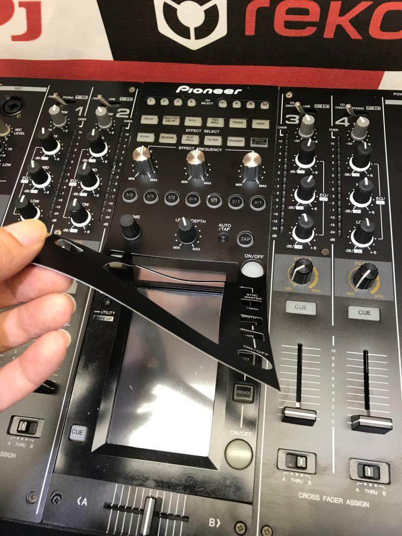 先锋djm2000djm20000nexus混音台面板保护膜黑色原版贴膜pvc打碟机