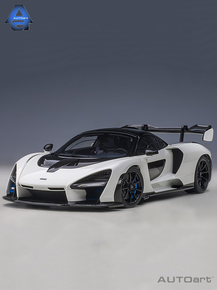 autoart奥拓凯伦麦克克拉塞纳mclarensenna汽车模型车模