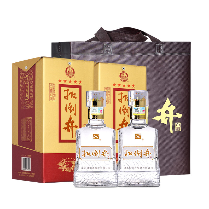 爆款单品酒仙网52度扳倒井52500ml6瓶整箱装高度