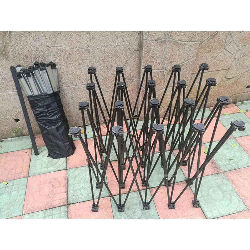 拉网展架伸缩展示架铝合金折叠喷绘海报支架签名x展架