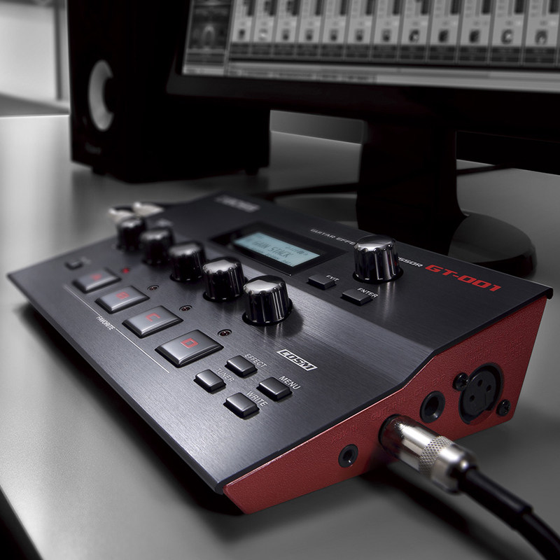 bossgt001吉他综合桌面合成效果音箱模拟人声综合效果器