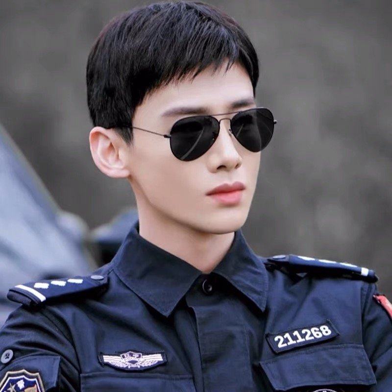 邢克垒同款墨镜偏光蛤蟆镜我是特种兵飞行员眼镜墨绿太阳眼镜