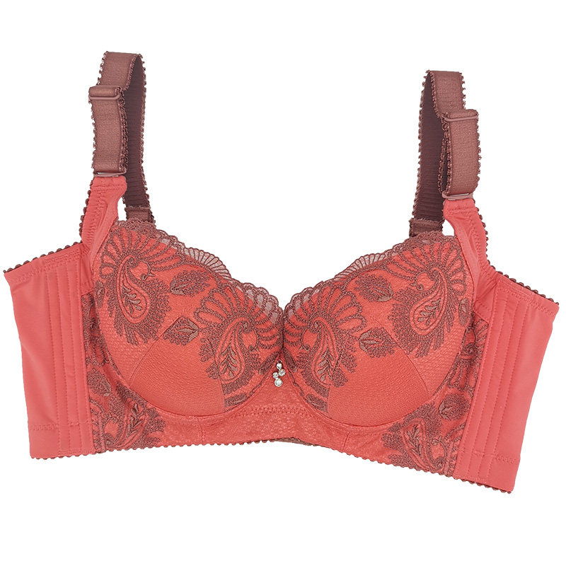 婷美内衣正品加厚款小胸胸罩调整型超聚拢侧收副乳小变大丰胸文胸