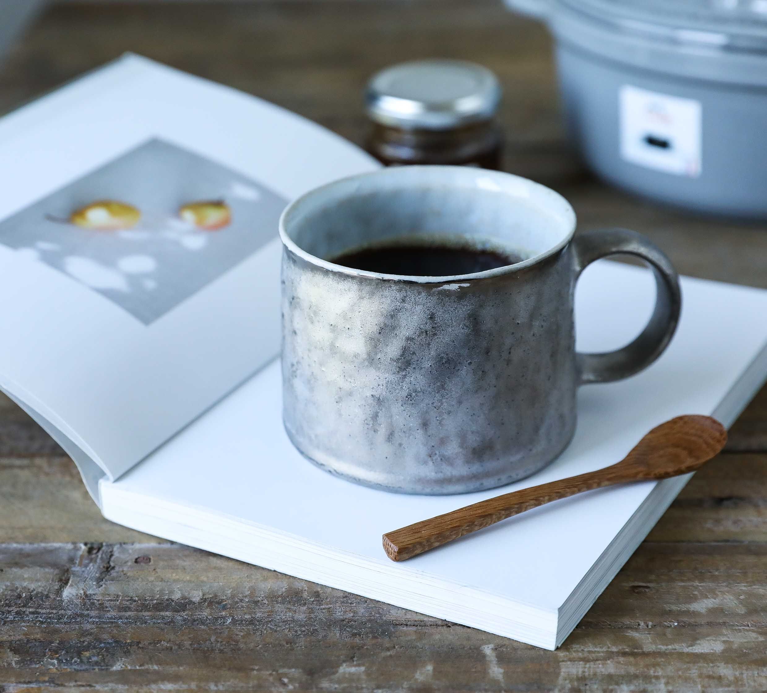 煨灶日本陶艺作家村上银彩马克咖啡杯茶杯现货咖啡杯