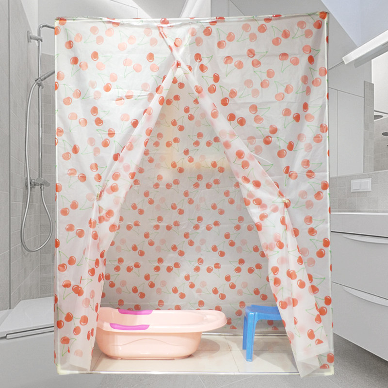 长方形浴罩浴帐家用浴室宝宝成人冬天洗澡不冷浴帘