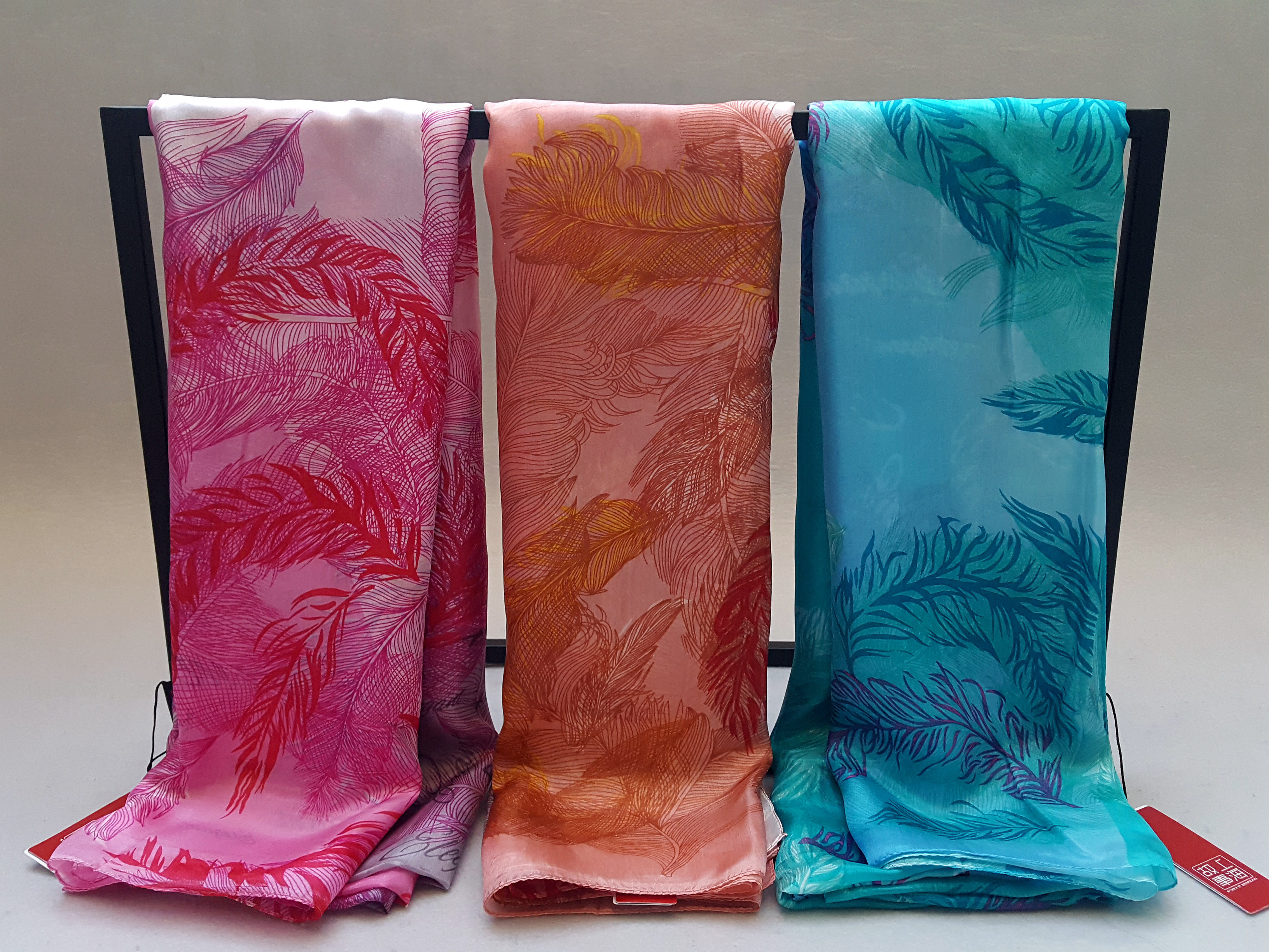 包邮杭州绚美围巾丝绸长款上海故事加大秋冬洋纺围巾