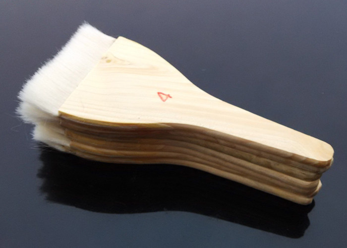 羊毛烧烤油画板刷白羊毛底纹排扫涂油刷蛋工具羊毛刷