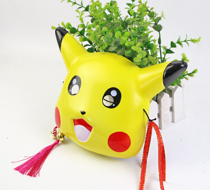 圣诞节皮卡丘宝可动漫角色可爱精灵儿童面具