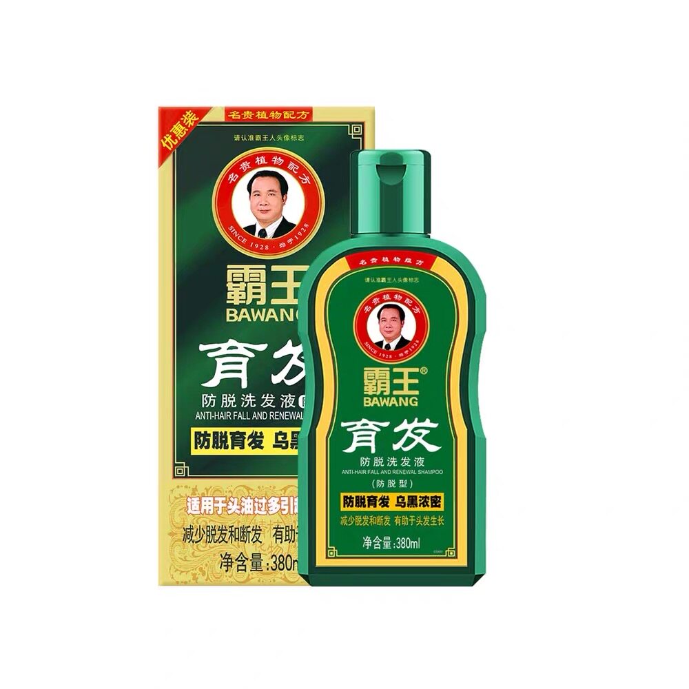 霸王脱发洗发水育发水密头发增发浓密控油380ml洗发水