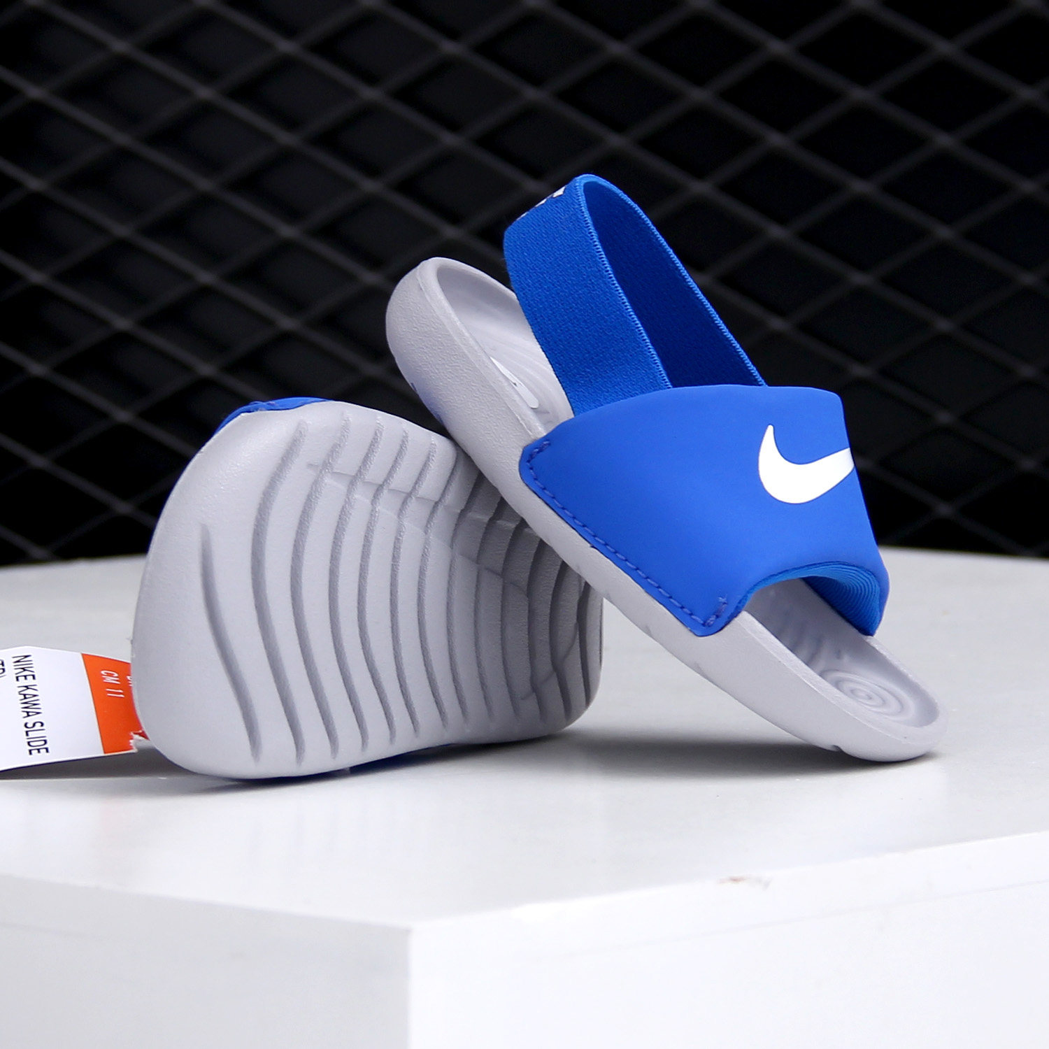nike耐克正品2020夏季新款kawaslidetd婴童拖鞋