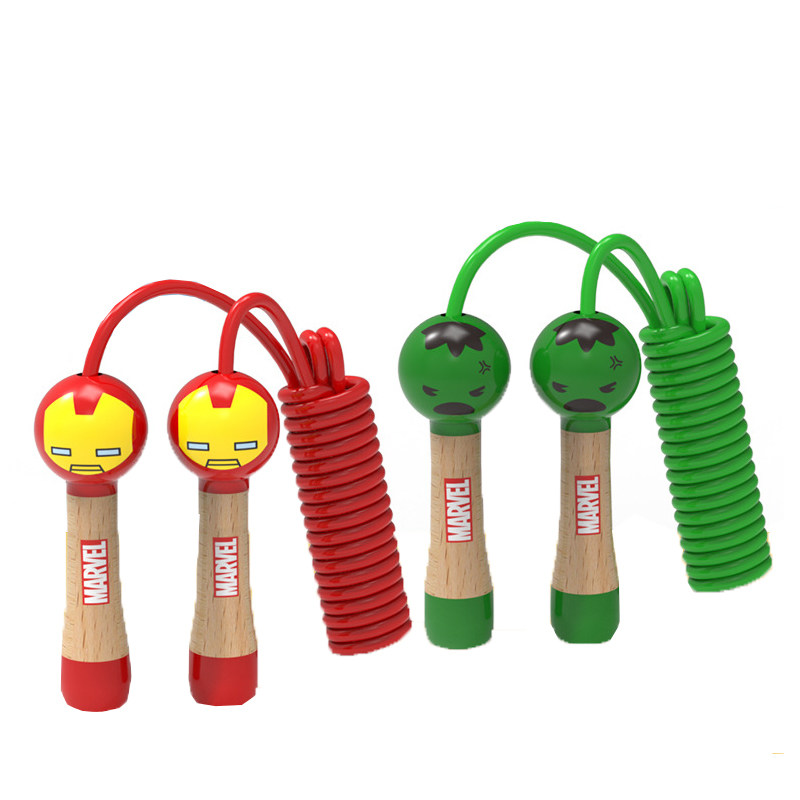 漫威跳绳玩具弹跳儿童小学生幼儿园初学者小孩专用跳跳玩具