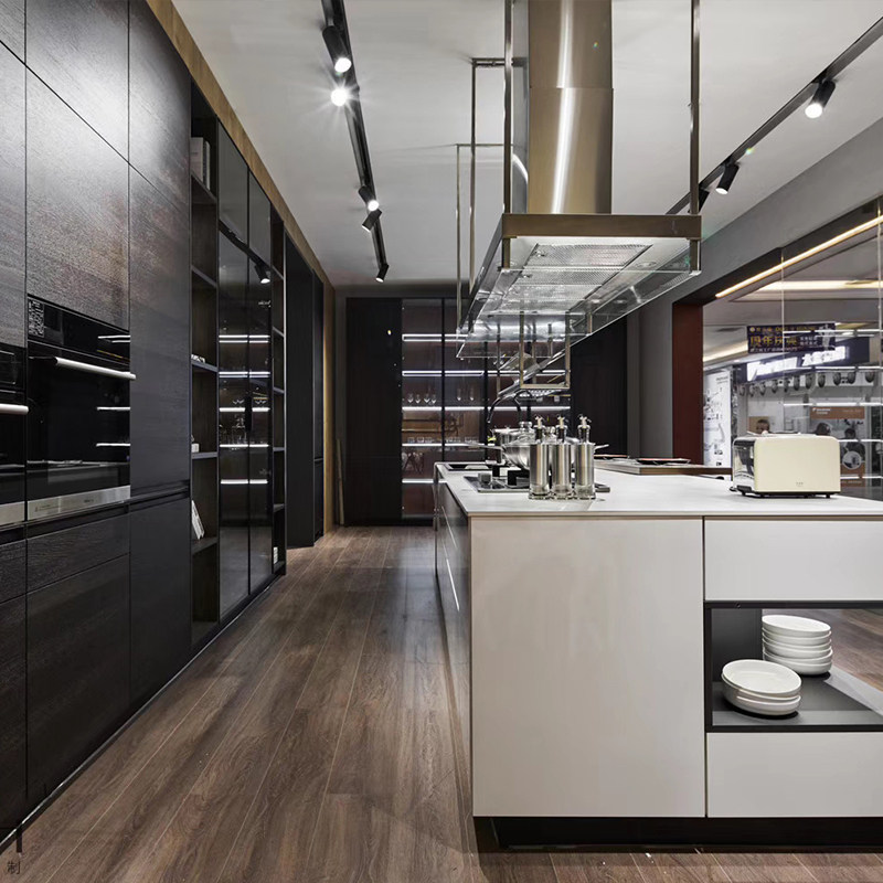 emeet意米特368ab21中岛油烟机开放式厨房别墅悬挂式大吸力油烟机