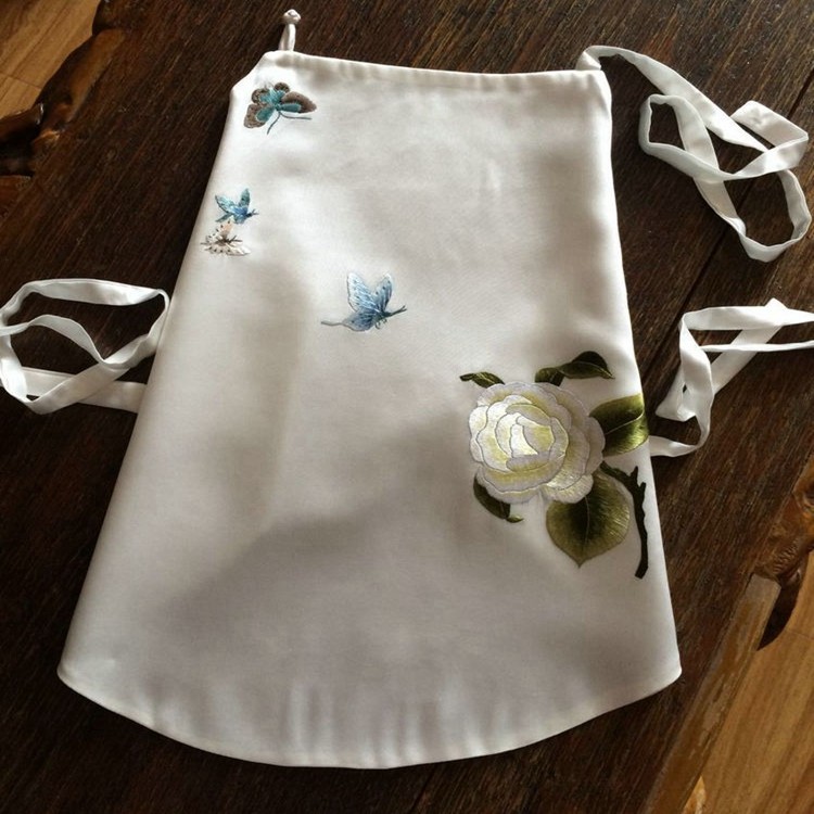 苏绣刺绣手工绣花真丝肚兜式内衣女士性感成人古典吊带复古中国风