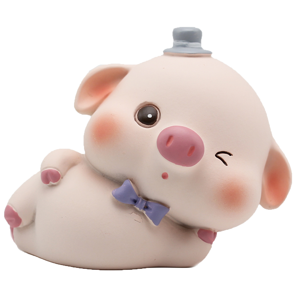 可爱网红小猪汽车摆件车载车内饰品个性创意摆件