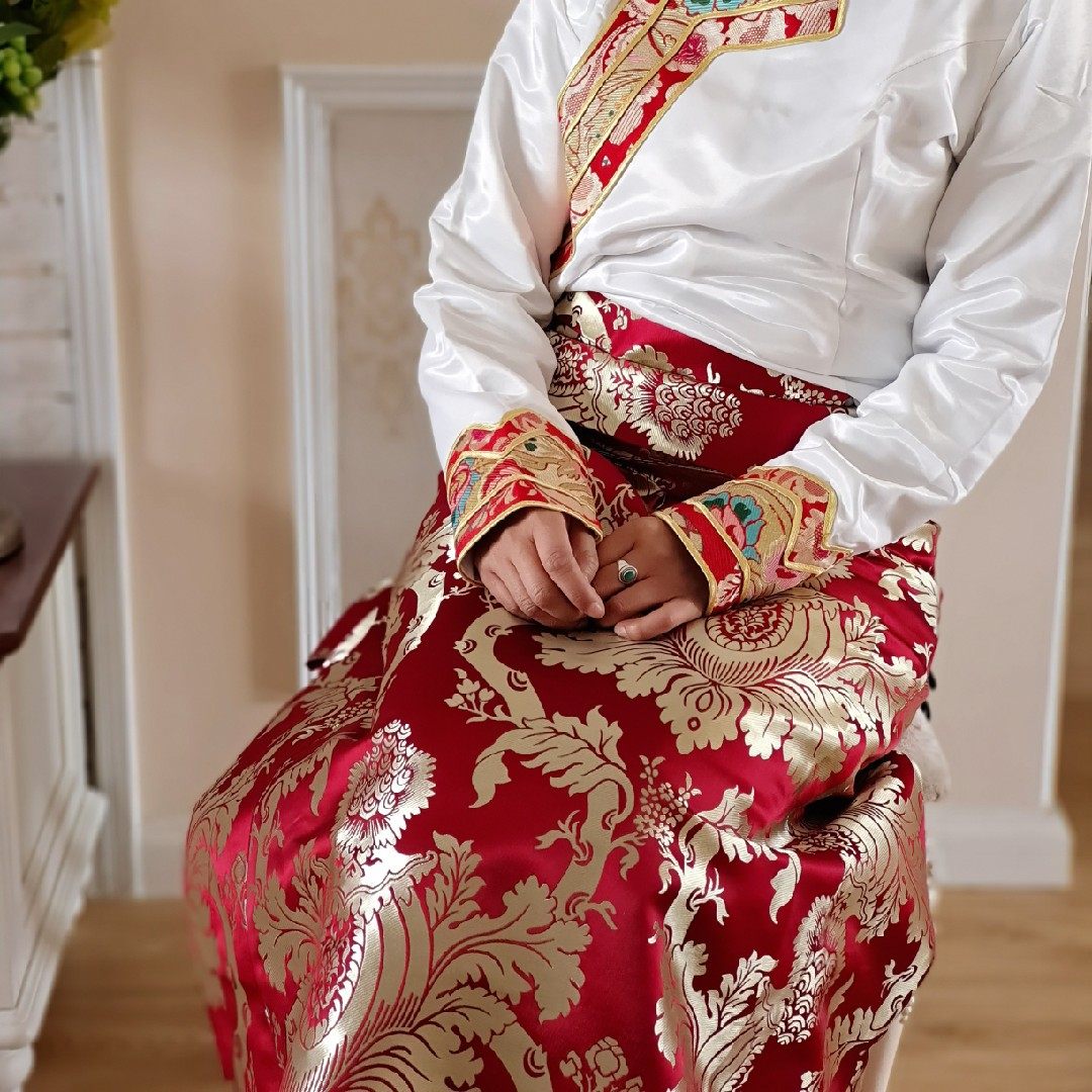 安多姑娘推荐西藏藏族服藏半身裙裹民族风女式半身裙