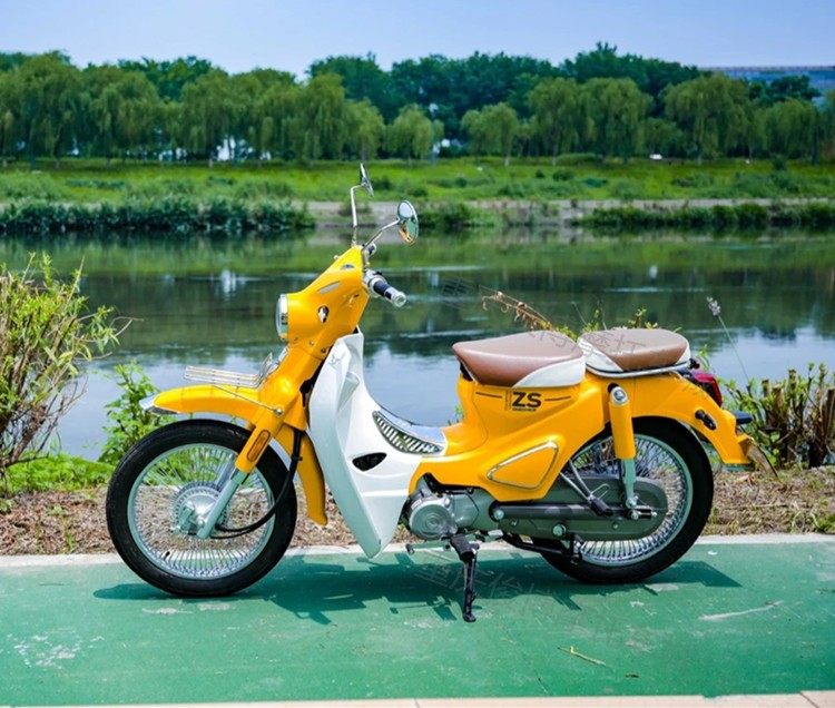 宗申yami雅米弯梁复古代步踏板摩托车省整车电喷摩托车整车