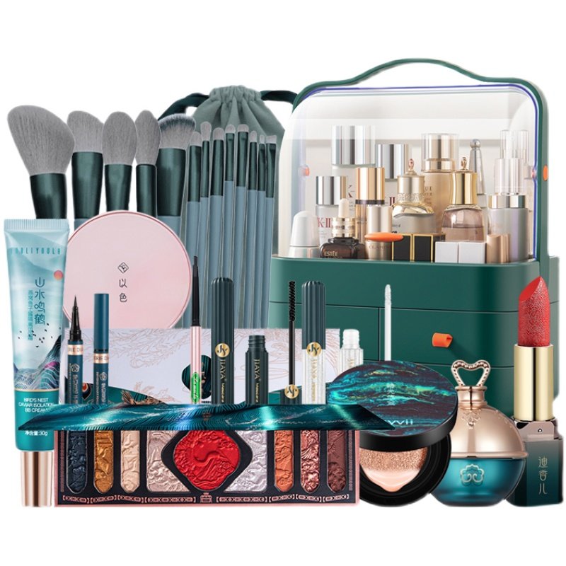 化妆品套装正品全套彩妆组合初学者新手女学生一套整套盒美妆遮瑕