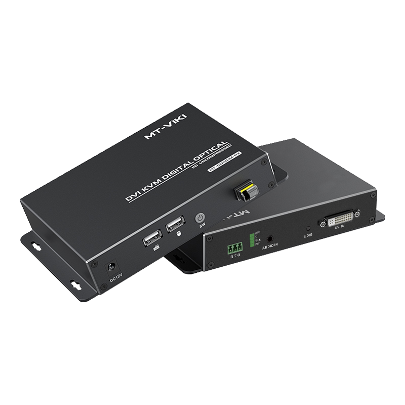 迈拓维矩20公里延长光纤lc单模音频独立关机开关光端机