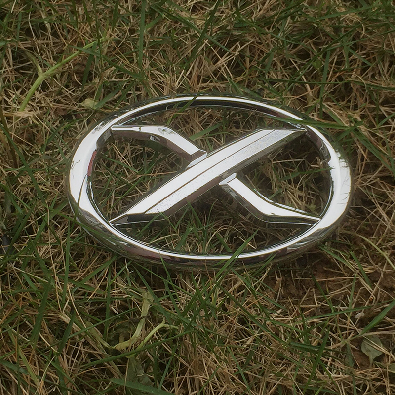 锐志改装x标志 10-16款锐志方向盘x标轮毂盖 markx后尾箱车标