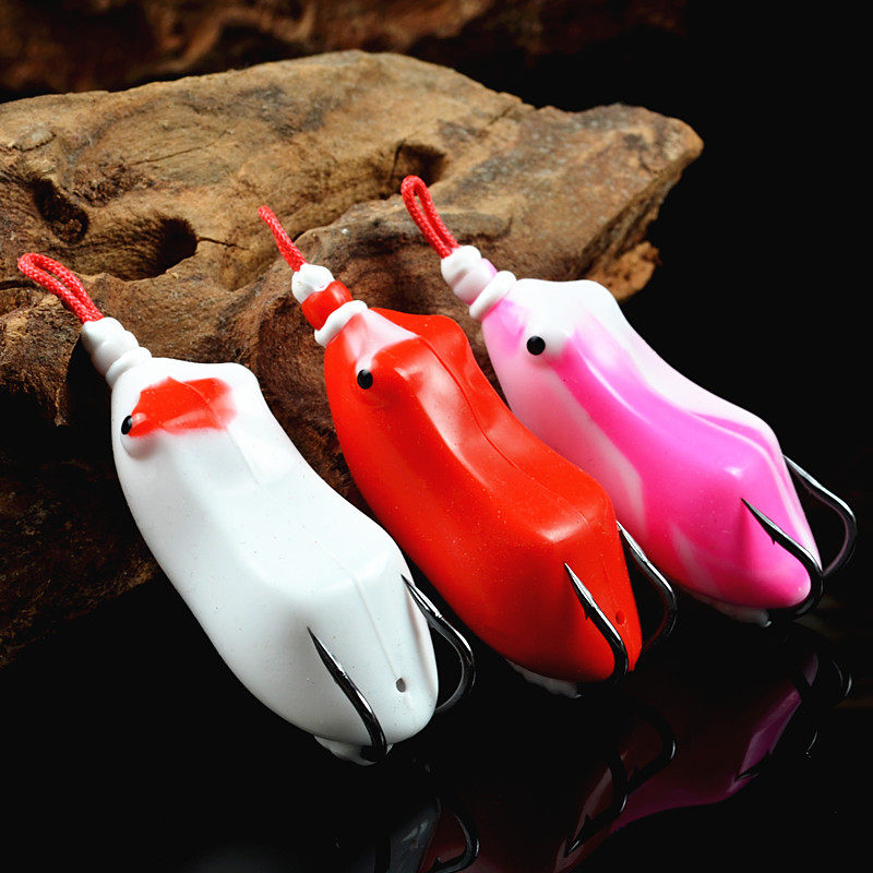 手工改装雷蛙幽灵1号14145g6cm黑金刚倾角血槽路亚活饵