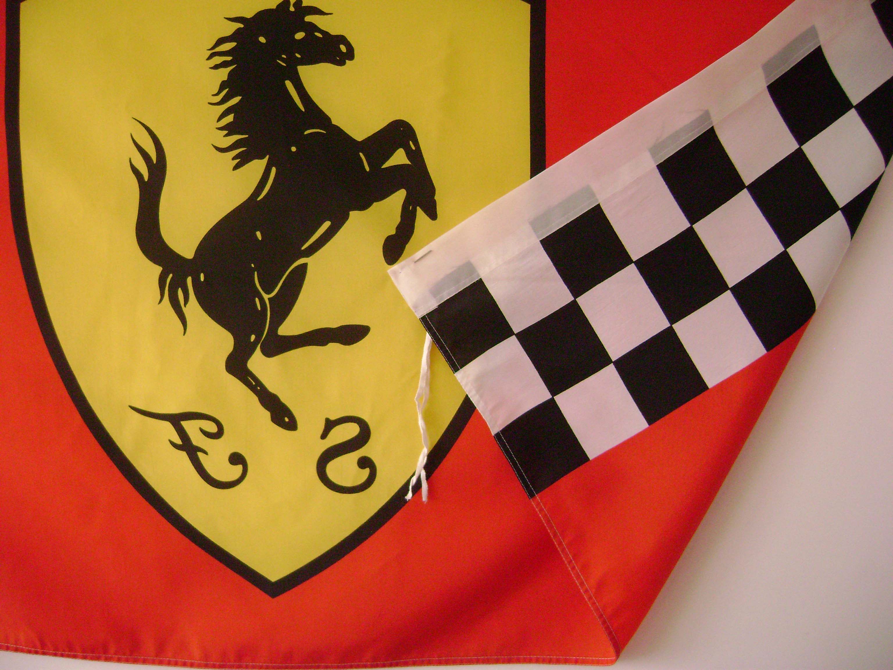 f1包邮法拉利车队队旗正品加厚赛车旗帜4号旗帜