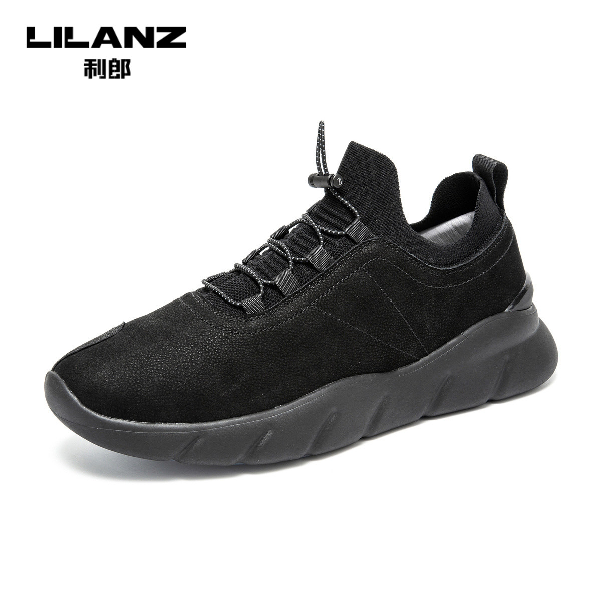 利郎官方休闲鞋织物休闲休闲运动运动鞋一脚脚蹬软底时尚休闲鞋