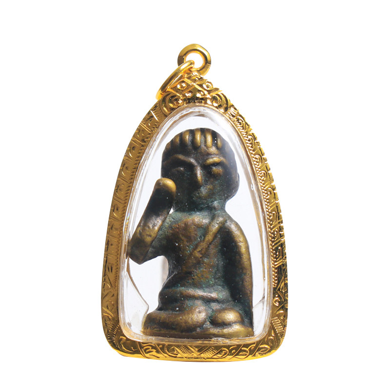 泰国佛牌正品龙婆yim2470招财女神萨玛鉴定纯银泰国特色