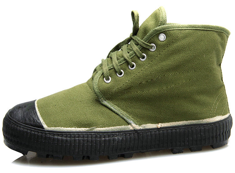 3537正品解放鞋男加绒冬季加厚保暖迷彩胶鞋劳保棉鞋高帮黄球鞋