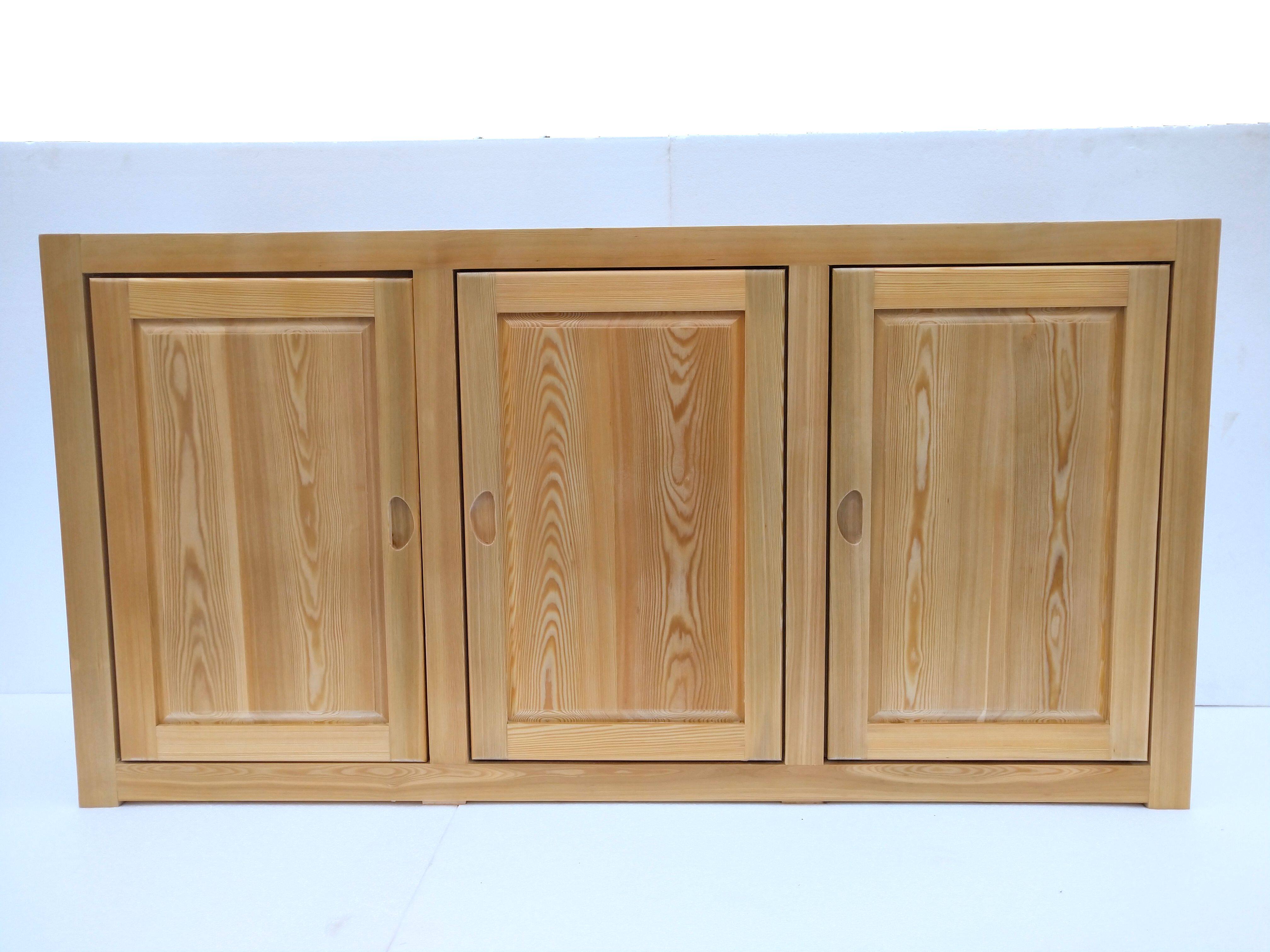 全榫卯实木松木落叶松百叶窗底柜鱼缸地柜超白缸底柜防水漆