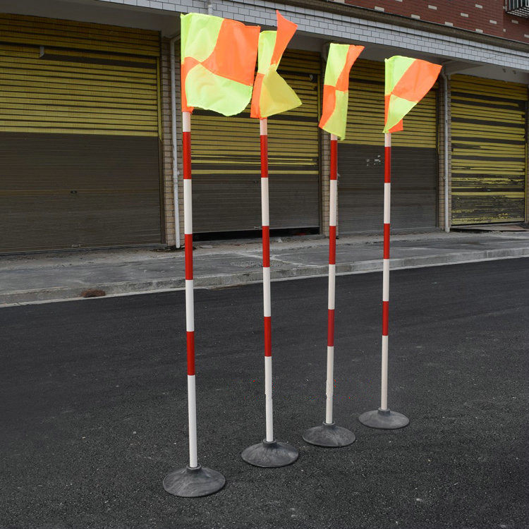 标志杆 道路障碍杆警示杆 篮球足球运球绕杆 练车桩杆 蛇形跑标杆