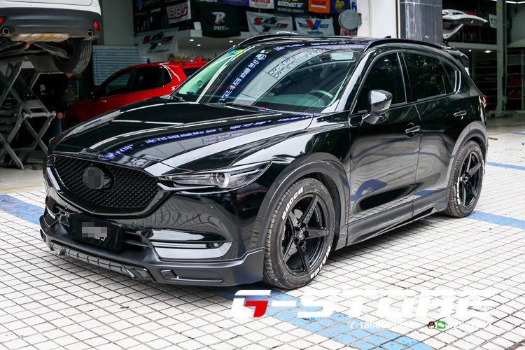 台产大小唇侧前唇cx52代包围改装cx5马自达汽车包围