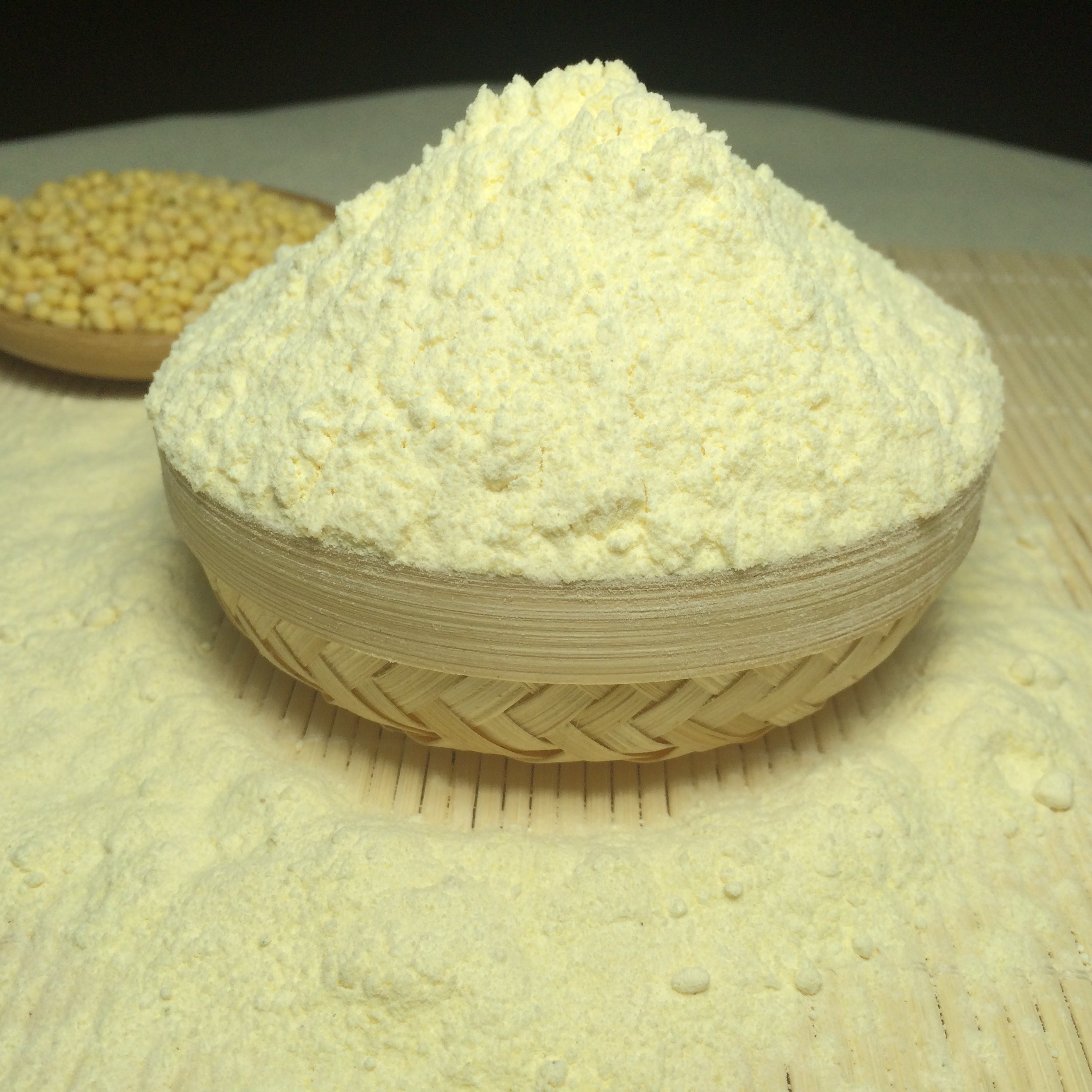 绿豆粉绿豆舌尖上的太行脱皮5斤去皮面粉煎饼面粉