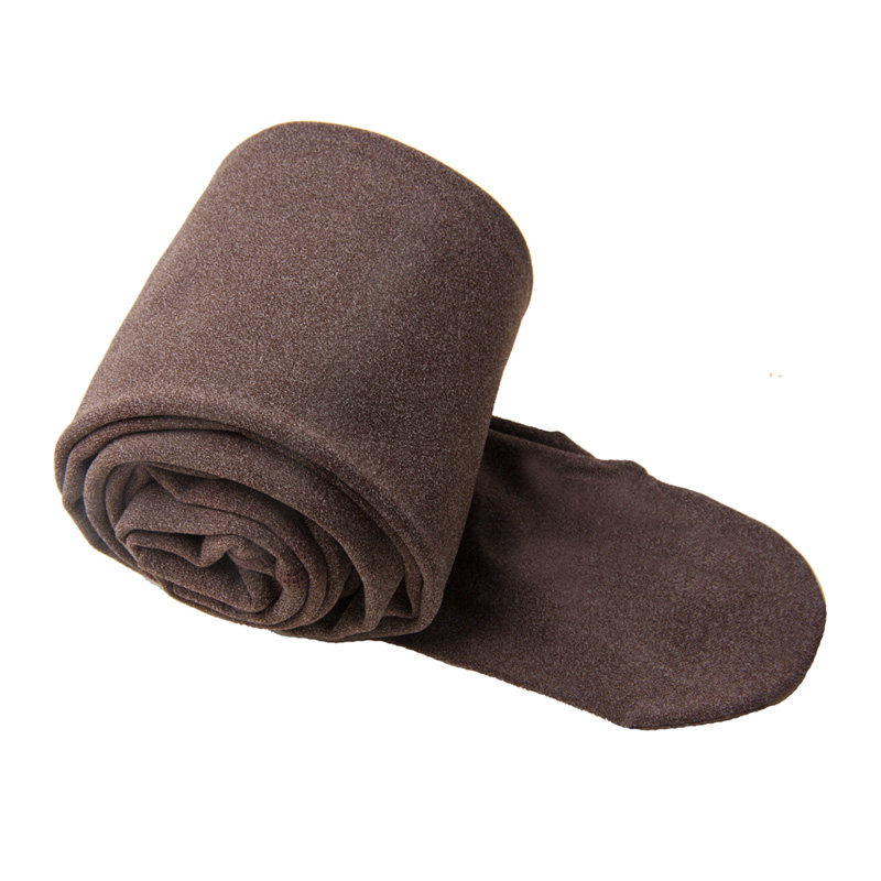 靴下物800d冬季连裤袜女保暖显瘦加绒保暖袜子踩脚连脚九分打底裤