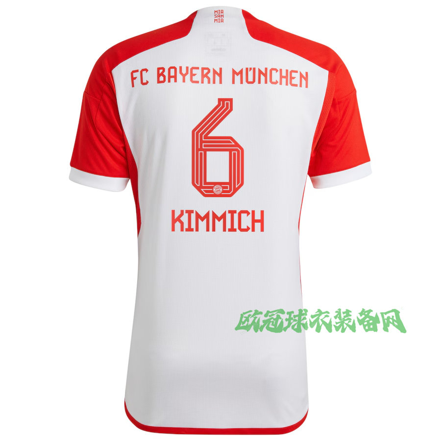 2324赛季欧冠八强拜仁球衣凯恩主场穆勒球迷版穆西亚拉球员版