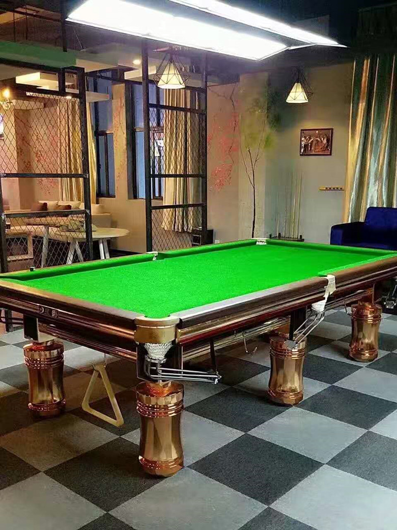 美式台球桌星爵品牌球桌成人标准黑8桌球台家用台球桌标准黑8球桌