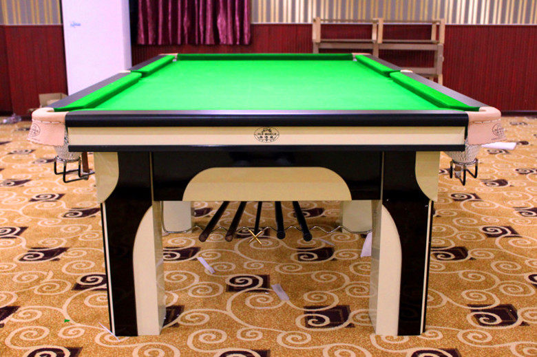 奥得威台球桌美式黑八成人标准台球案中式桌球台家用高档九球落袋