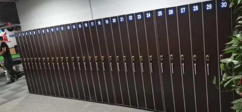 球杆柜子台球厅球房俱乐部台球展示柜会员桌球存放台球