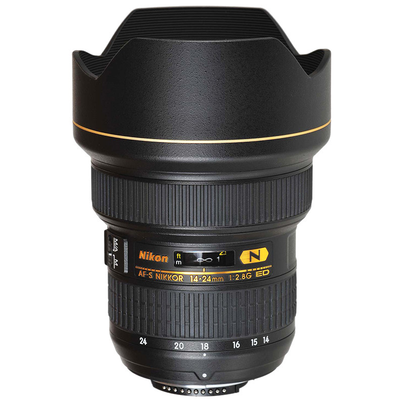 广角nikon尼康14-24mmf2.8ged大三元单反镜头无拆单反镜头