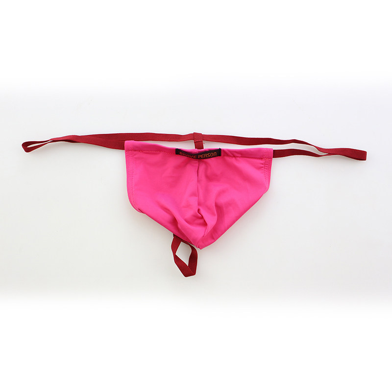 无畏船长男士超滑弹力一字低腰冰爽丝滑潮男性感男丁字裤