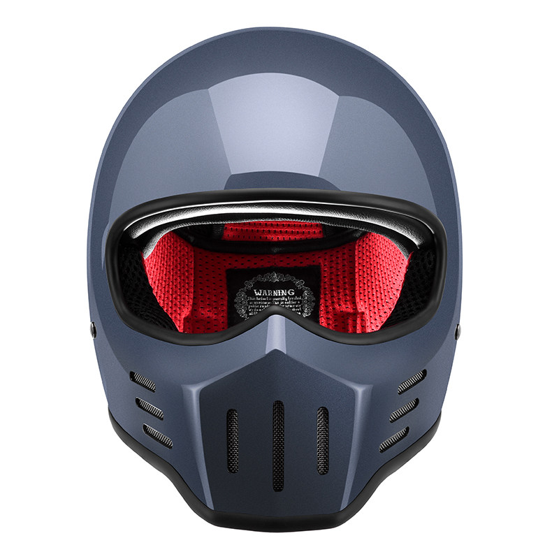 amz日式chopper风格小盔体极简风电动车机车夏季电动车头盔