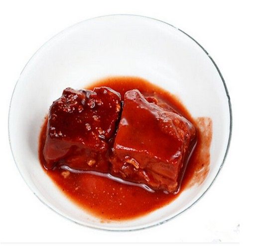 豆腐乳天津蓟县特产宏滦品牌玻璃瓶包装酱豆340g豆腐乳