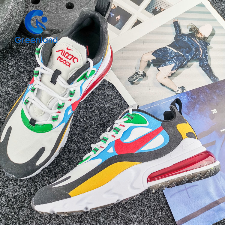 nike耐克airmaxreact男子男子气气垫运动休闲跑步跑步