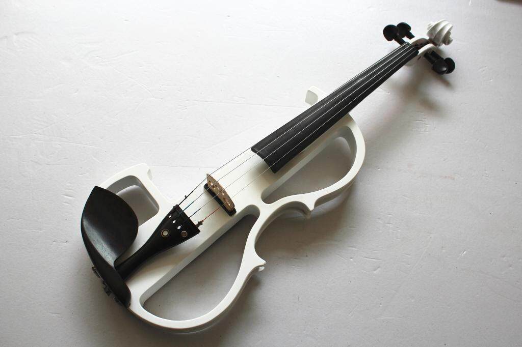 小提琴高档独奏实木静音电声小提琴